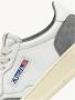 Autry Witte leren lage sneakers met grijze suède details Gray Heren - Thumbnail 3