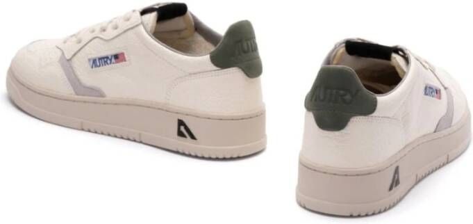 Autry Medalist Low Leren Sneakers White Heren