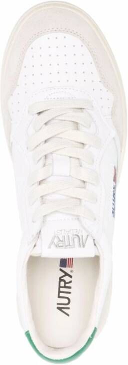 Autry Medalist Low Leren Suède Sneakers Multicolor Heren