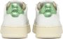 Autry Witte Leren Sneakers met Gelaagde Inzetstukken White Dames - Thumbnail 2