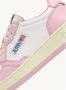 Autry Witte en Roze Lage Leren Sneakers Witte Roze Leren Sneakers voor Dames Multicolor White Dames - Thumbnail 60