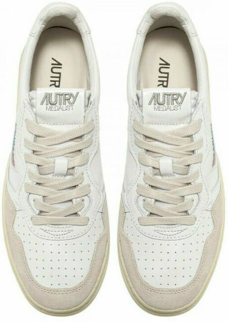 Autry Medaillewinnaar lage sneakers Wit Heren