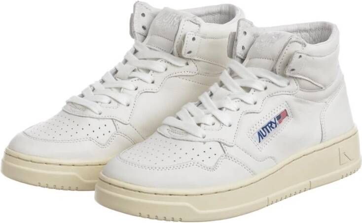 Autry Medalist Mid Sneakers White Heren
