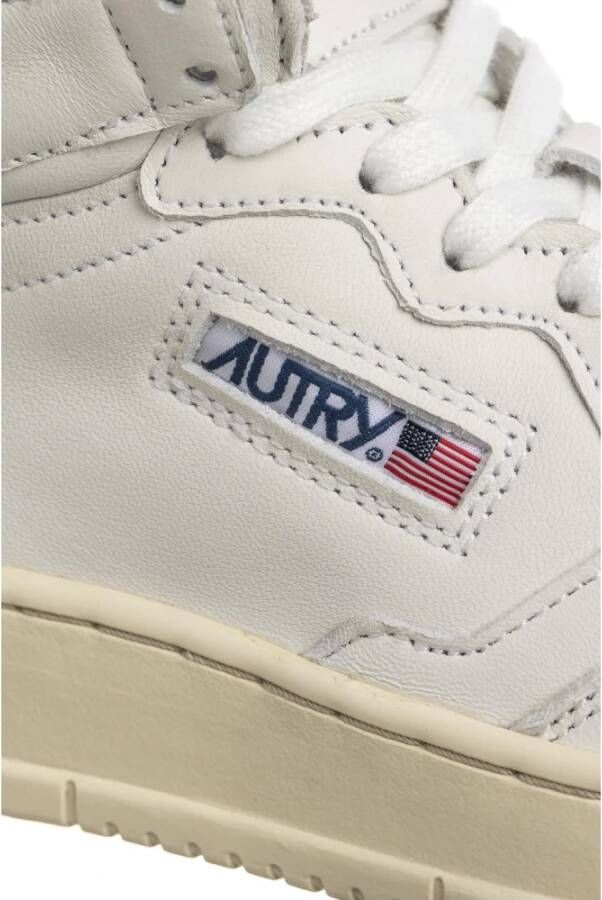 Autry Medalist Mid Sneakers White Heren