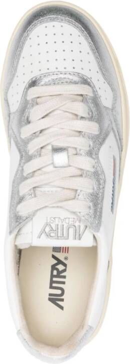 Autry Medalist Platform Bicolor Leren Sneakers