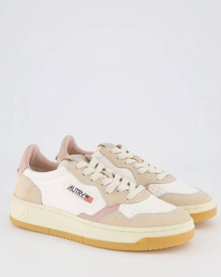 Autry Medalist Sneaker Wit Canvas White Dames