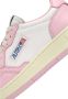 Autry Witte en Roze Lage Leren Sneakers Witte Roze Leren Sneakers voor Dames Multicolor White Dames - Thumbnail 52