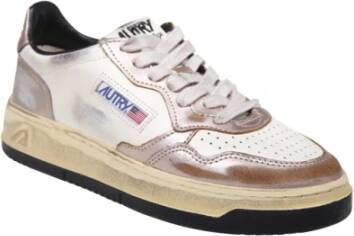 Autry Metallic Rose Vintage Low Sneaker Multicolor Dames
