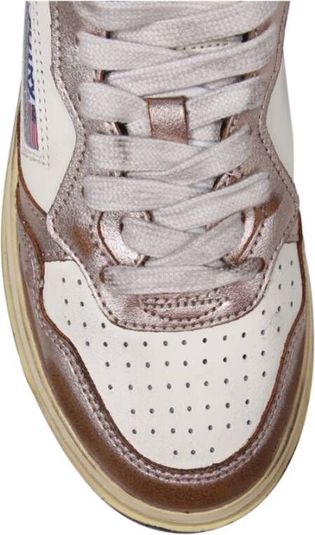 Autry Metallic Rose Vintage Low Sneaker Multicolor Dames
