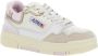 Autry Multicolor Lage Top Sneakers met Geperforeerde Neus Multicolor Dames - Thumbnail 17