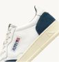 Autry Oceaanblauwe Leren Sneakers White Heren - Thumbnail 3