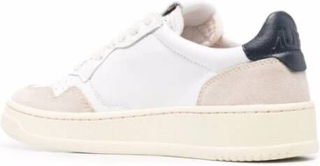 Autry Off-White Logo-Patch Veterschoenen White Dames