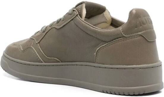 Autry Olijfgroene Vetersneaker Green Heren