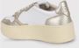 Autry Platform Leren Sneakers Paneel Ontwerp Multicolor Dames - Thumbnail 36