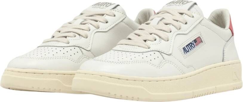 Autry Premium Leren Schoenen voor Medalist White Dames