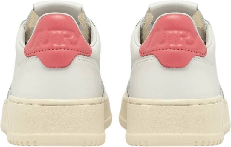 Autry Premium Leren Schoenen voor Medalist White Dames