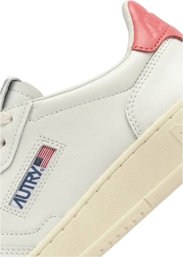 Autry Premium Leren Schoenen voor Medalist White Dames