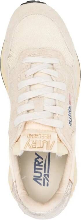 Autry Reelwind Beige Veterschoenen
