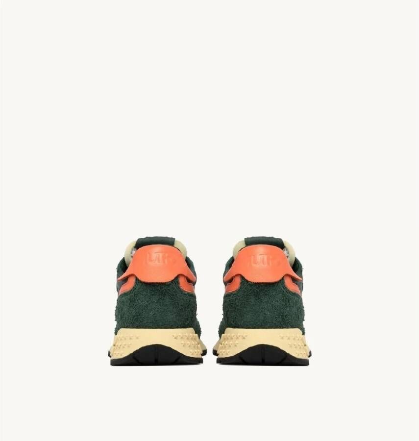 Autry Reelwind Lage Sneakers in Fles en Sinaasappelsap