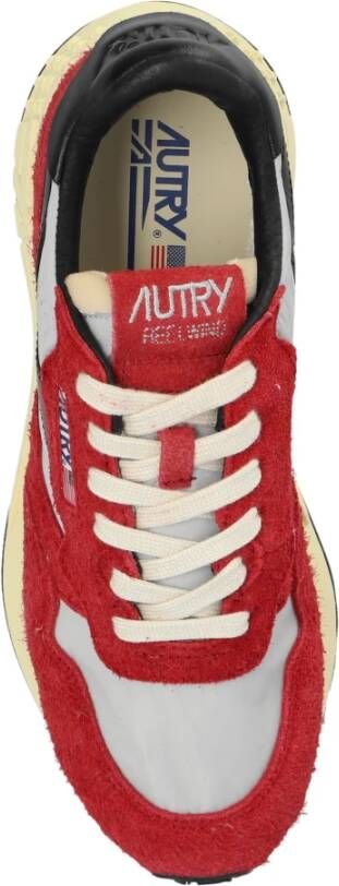 Autry Reelwind Lage sneakers Red Dames