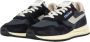 Autry Zwarte Sneakers met Nylon en Suède Inzetstukken Black Heren - Thumbnail 45