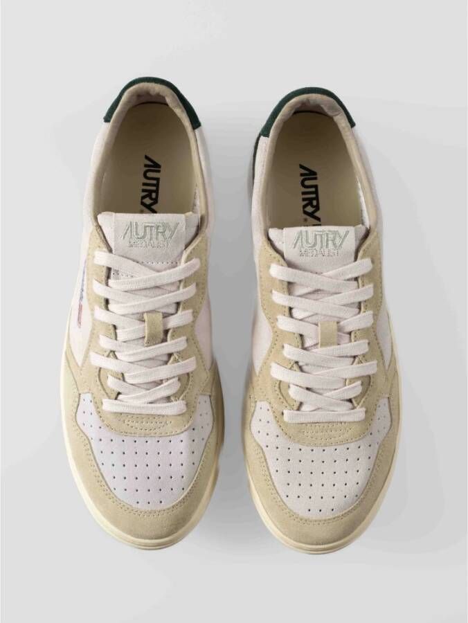 Autry Retro-geïnspireerde Color Block Sneakers Multicolor Heren