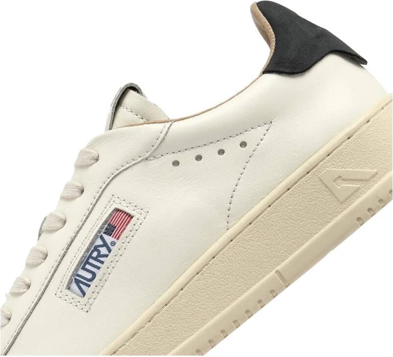 Autry Leren lage sneakers met contrasterende hiel White Heren - Foto 7
