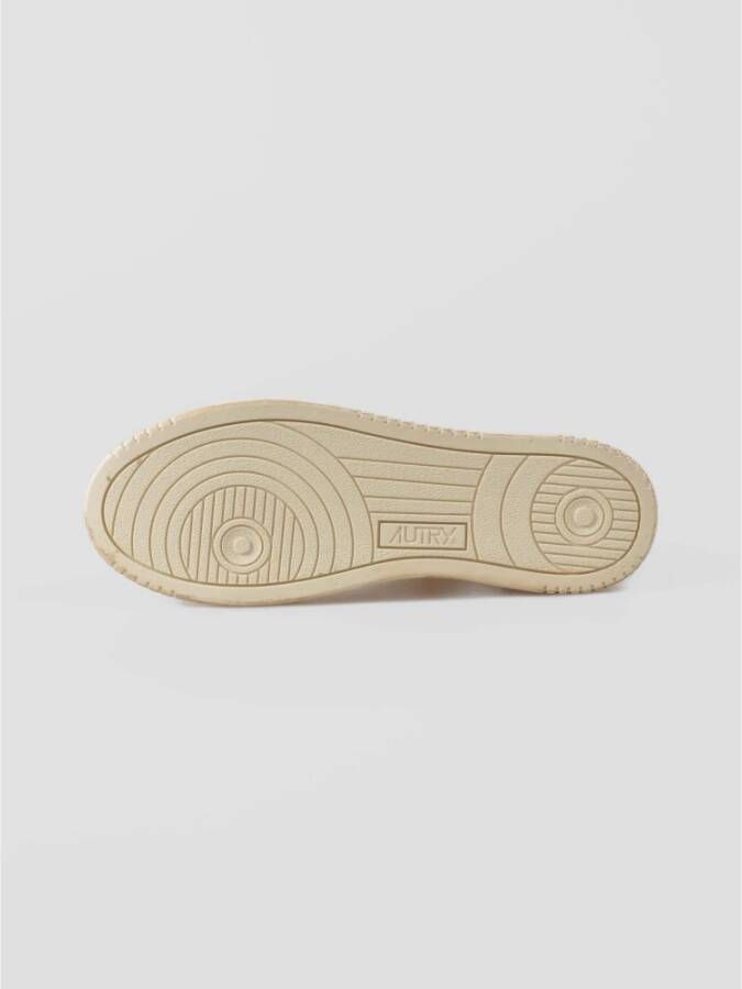 Autry Retrostijl Sneakers met Vintage Look White Heren