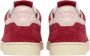 Autry Lage Platte Suède Sneaker met Contrasterende Hiel Red Dames - Thumbnail 9