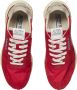 Autry Rode en witte jersey sneakers met suède patches Red Heren - Thumbnail 2