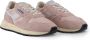 Autry Roze en witte suède sneakers Pink Dames - Thumbnail 4