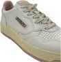 Autry Low-Top Sneakers baskets medalist en cuir rose in poeder roze - Thumbnail 3