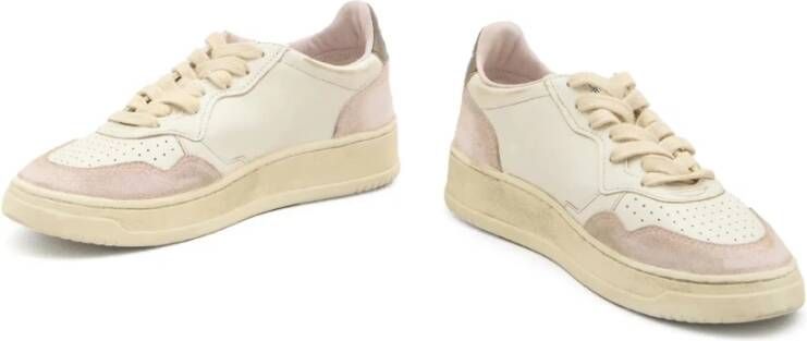 Autry Roze Platte Schoenen voor Vrouwen Multicolor Dames