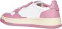 Autry Roze Sneakers met Micro-geperforeerde Neus - Thumbnail 2