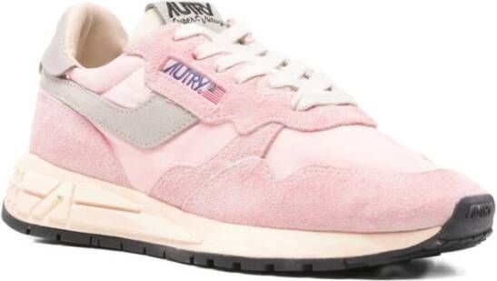 Autry Roze Sneakers voor Vrouwen