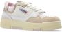 Autry Multicolor Lage Top Sneakers met Geperforeerde Neus Multicolor Dames - Thumbnail 14