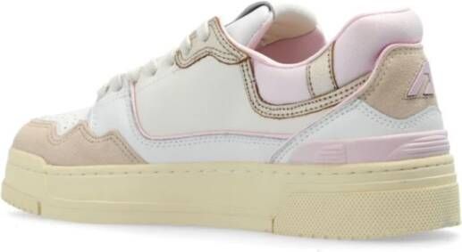 Autry Roze Wieg Lage Sneakers Multicolor Dames