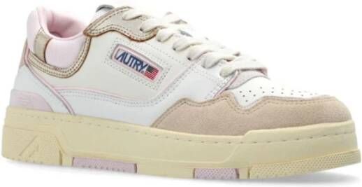 Autry Roze Wieg Lage Sneakers Multicolor Dames
