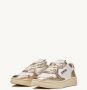 Autry Witte Platina Leren Sneakers Vintage-geïnspireerd Wit Dames - Thumbnail 81
