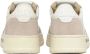 Autry Leren lage sneakers met suède inzetstukken Beige Dames - Thumbnail 9