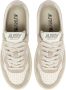 Autry Leren lage sneakers met suède inzetstukken Beige Dames - Thumbnail 10