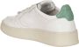Autry Witte sneakers met elegant logo en groen detail Wit Dames - Thumbnail 15