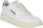 Autry Leren sneakers met logo details White Dames - Thumbnail 2