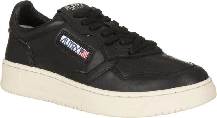Autry Medalist Low Man Sneakers Stijlvol en Comfortabel Zwart Heren