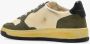 Autry Witte Olijfgroene Panel Sneakers Multicolor Heren - Thumbnail 8