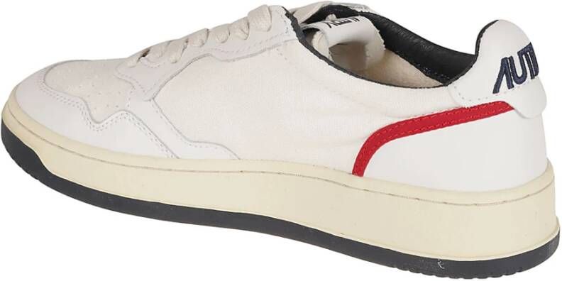 Autry Stijlvolle Lage Herensneakers Beige Heren