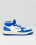 Autry Sneakers Medalist Mid Blue Dames - Thumbnail 2