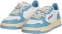 Autry Vintage lage profiel leren sneakers met Amerikaanse vlag detail White Dames - Thumbnail 12