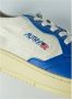 Autry Vintage Lage Canvas Sneakers Blue Heren - Thumbnail 4