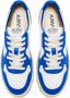 Autry Lage Leren Sneakers in Vintage Stijl Prins Blauw Multicolor Dames - Thumbnail 7